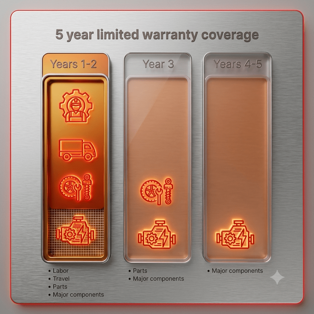 Extended 5 years warranty - Canada Generator Supply Inc.
