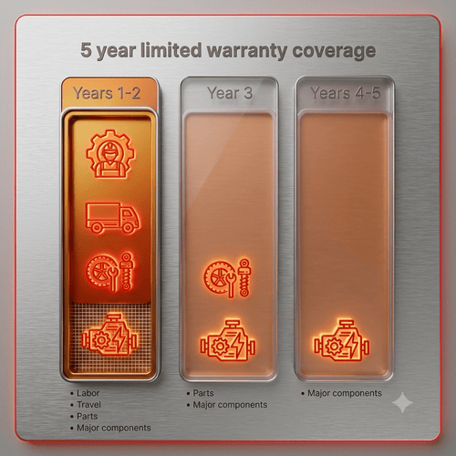 Extended 5 years warranty - Canada Generator Supply Inc.